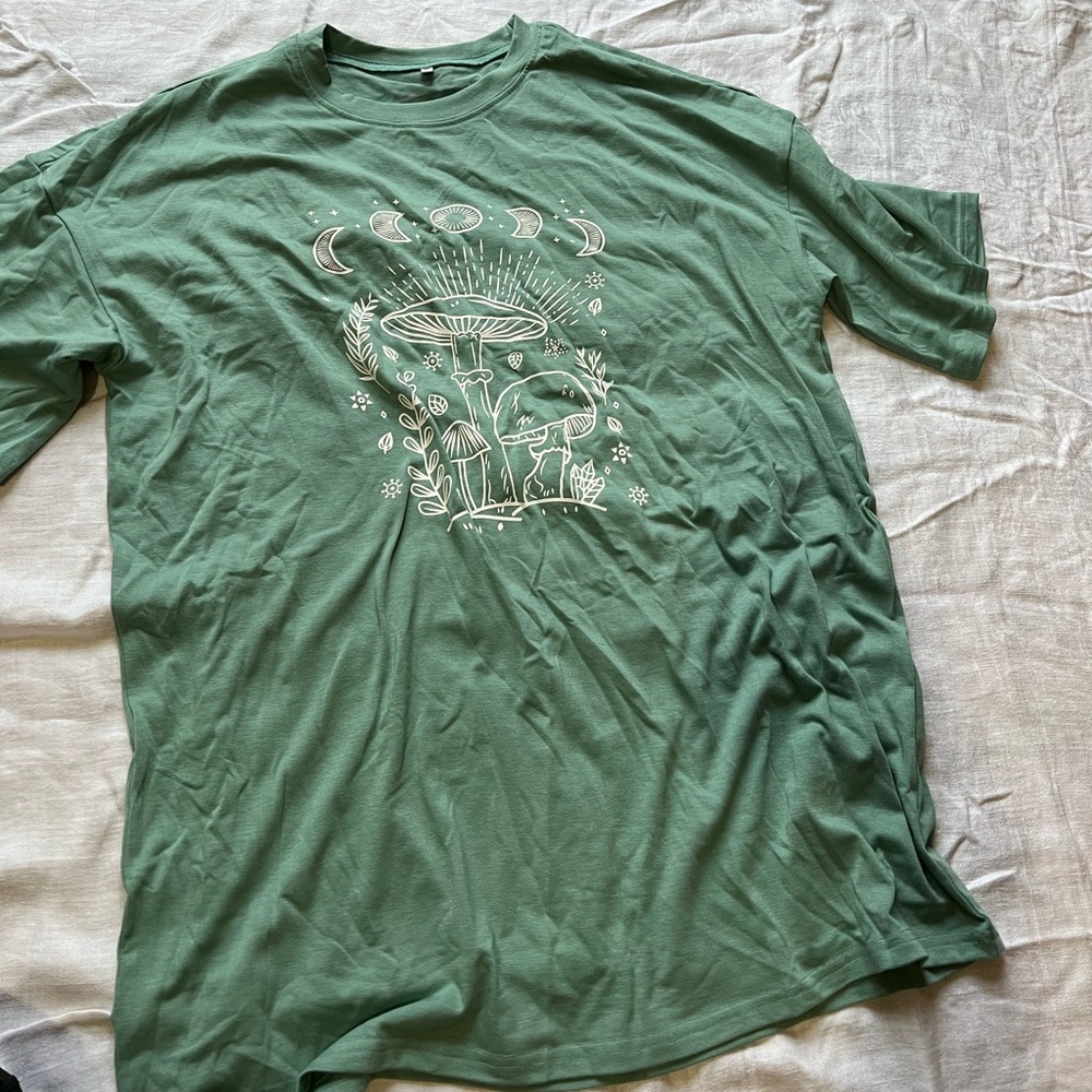 Green Mushroom T-Shirt